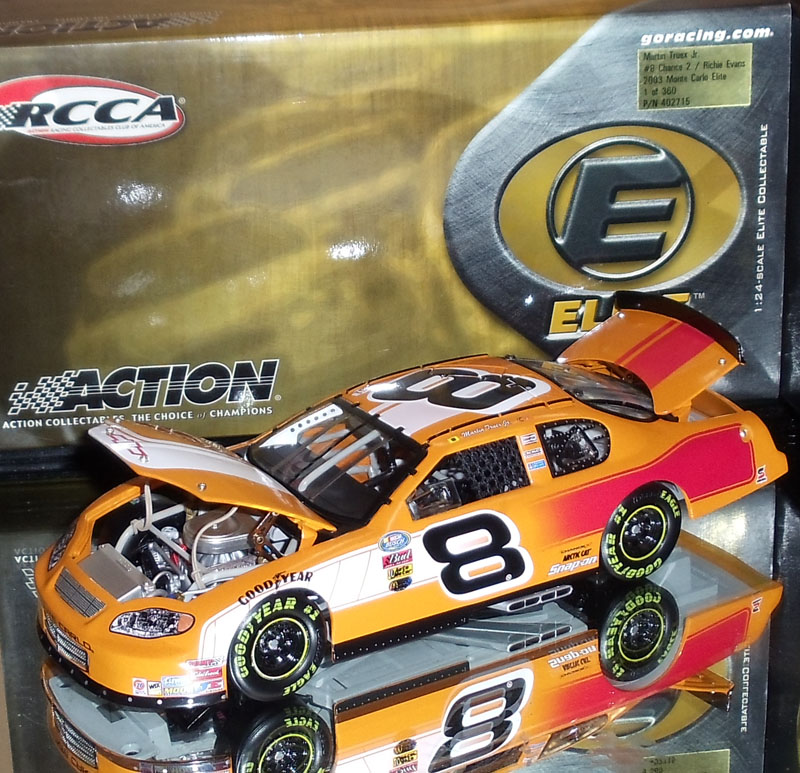 Martin Truex Jr. Signed LE NASCAR #8 Chance 2 / Bass Pro Shops 2004 Monte Carlo 1:24 Die-Cast