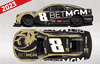 Kyle Busch 2023 BetMGM 1:24 Color Chrome Diecast