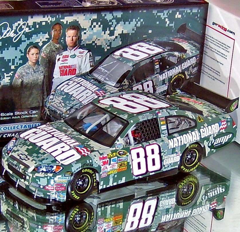 DALE EARNHARDT JR #88 Garde nationale 2009 Impala SS 1:24 Action
