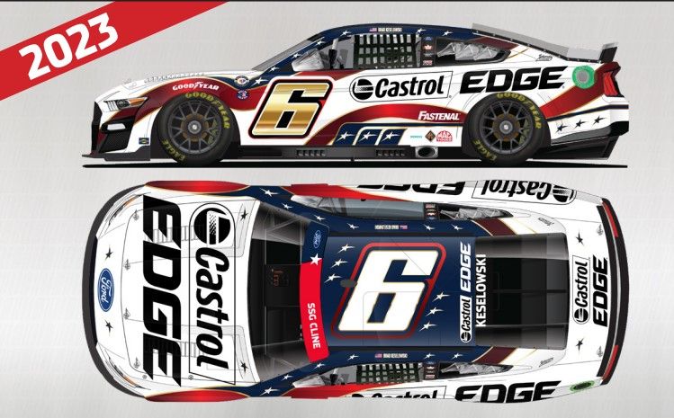 Modellino 1/24 Brad Keselowski Ford Mustang Castrol Edge ELITE Lionel &ndash; 1 Di 70, 2024