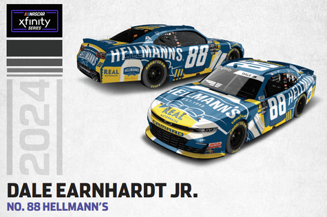 DALE EARNHARDT JR 2024 HELLMANN'S 1/24 ARC DIECAST (ADVANCED ORDER)