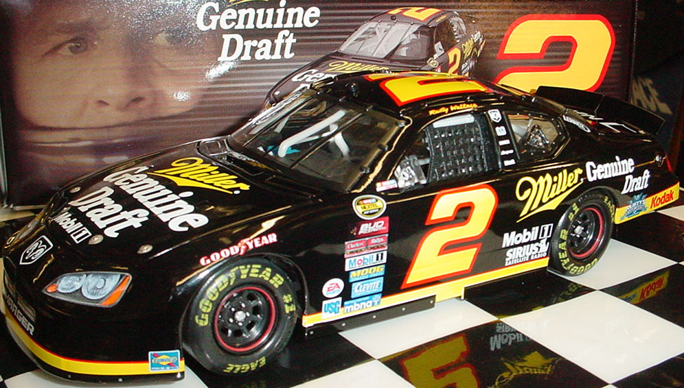 RUSTY WALLACE 2005 MILLER GENUINE DRAFT RETRO 1/24 ACTION