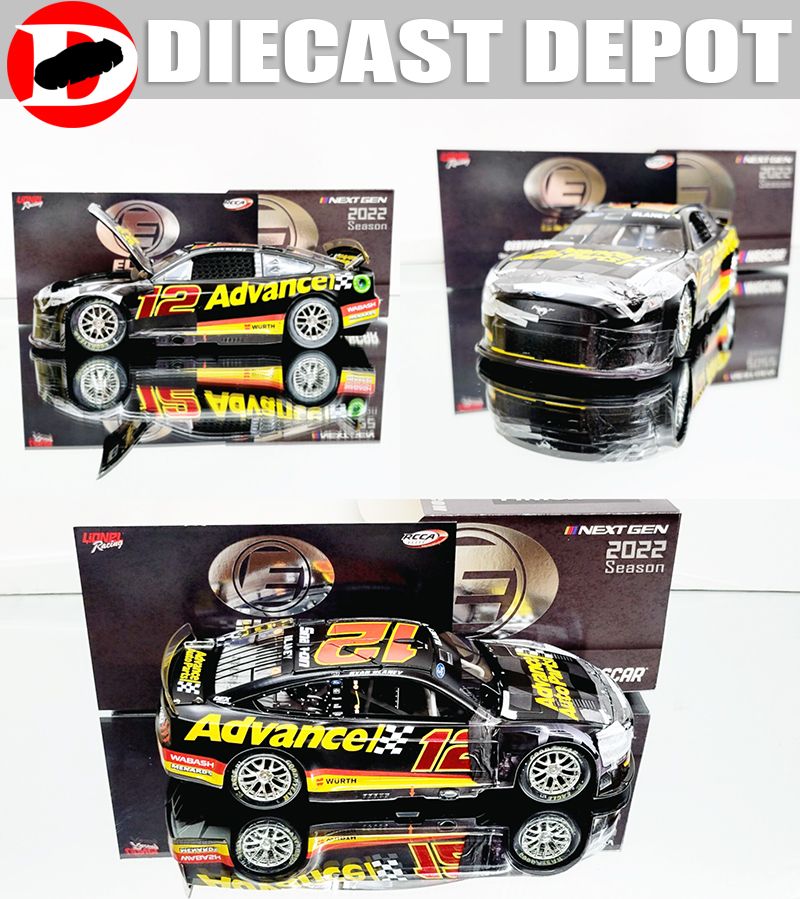 RYAN BLANEY 2022 ADVANCE AUTO PARTS CHECKERS OR WRECKERS DAYTONA RACED