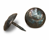 Hammered Clavos Nail Heads Natural - 1" Dia. - Pack of 18