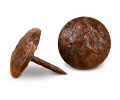 1" Dia. Rusty Hammered Nailhead Clavos - Package of 18