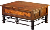 1 Drawer Coffee Table with Pablo Base and Copper
