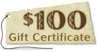 $100 Gift Certificate