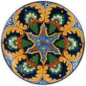 11" Talavera Dinner Plate or Display Plate