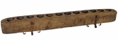 12 Hole Sugar Mold Candleholder with Iron Base