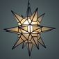 18 Point Frosted Glass Star Light