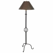 3-Leg Spiral Floor Lamp