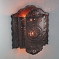 3-Tier Mexican Punched Tin Wall Sconce