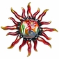3D Metal Wall Art Sun with Desert Scene