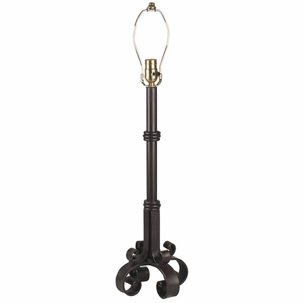 4 Footed Iron Lamp Base