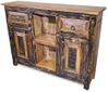 48" Rustic Wood Mini Console Buffet