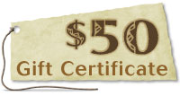 $50 Gift Certificate