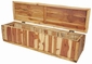 6 Foot Rustic Cedar Storage Bench or Blanket Chest