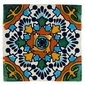 6 Inch Talavera Tile - PP2215 - 10 Tiles
