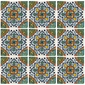 6 Inch Talavera Tile - PP2215 - 10 Tiles