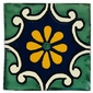 6 Inch Talavera Tile - PP2217 - 10 Tiles