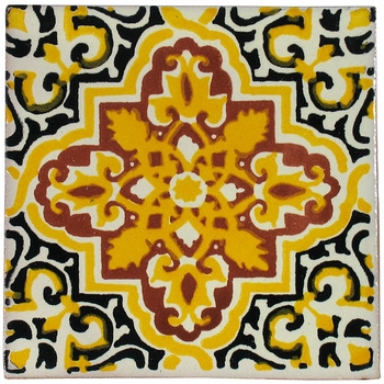 6 Inch Talavera Tile - PP2231 - 10 Tiles