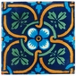 6 Inch Talavera Tile - PP2292 - 10 Tiles