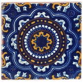 6" Talavera Tile - PP2278 - 10 Tiles