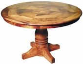 60" Round Mesquite Dining Table