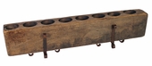 8 Hole Sugar Mold Candleholder with Iron Base