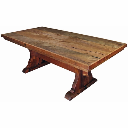 84 Inch Ranch Style Mesquite Dining Table