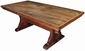 84 Inch Ranch Style Mesquite Dining Table