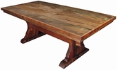 84 Inch Ranch Style Mesquite Dining Table