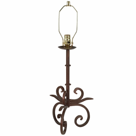 Agave Rustic Iron Table Lamp Base