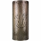 Aged Tin Agave Wall Sconce Light Cover