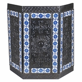 Aged Tin and Tile Cabo Sconce