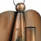 Aged Tin Angel Candleholders
