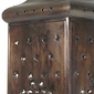 Aged Tin Box Hanging Fixture