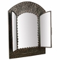 Aged Tin Door Mirror
