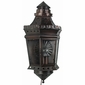 Aged Tin & Glass Colonial Wall Sconce