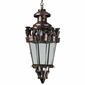 Aged Tin Hanging Little Vase Light Fixture