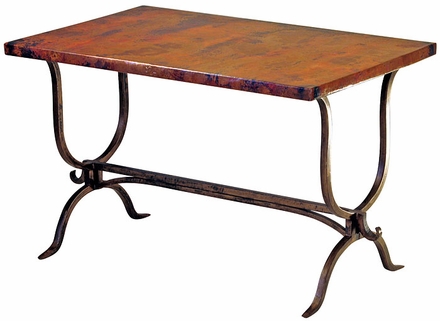 Alexandria Desk with Copper Top