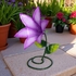 Assorted Small Painted Metal Lilies - Garden Sculptures