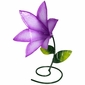 Assorted Small Painted Metal Lilies - Garden Sculptures
