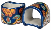 Assorted Talavera Napkin Rings - Set of 4