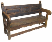 Rustic Reclaimed Wood Benches