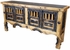 Black Painted Wood Yugo Buffet - 4 Doors