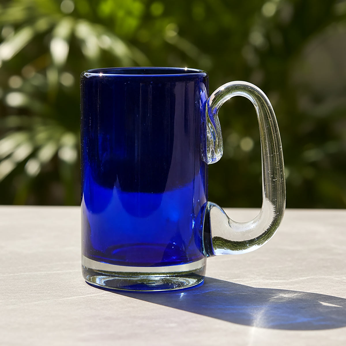 Cobalt Blue Mexican Beer Mug