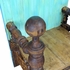 Blue Painted Wood Capitan Chair - Exclusive Artisan Original