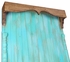 Blue Painted Wood Capitan Chair - Exclusive Artisan Original
