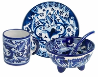 Blue & White Pattern Talavera Group